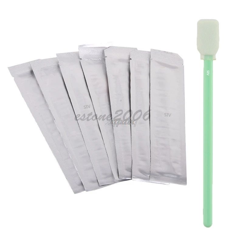 SIV 6Pcs Wet Sensor Cleaning Kit CMOS CCD Cleaner SWAB For Nikon Canon Camera DSLR Z17 Drop Ship