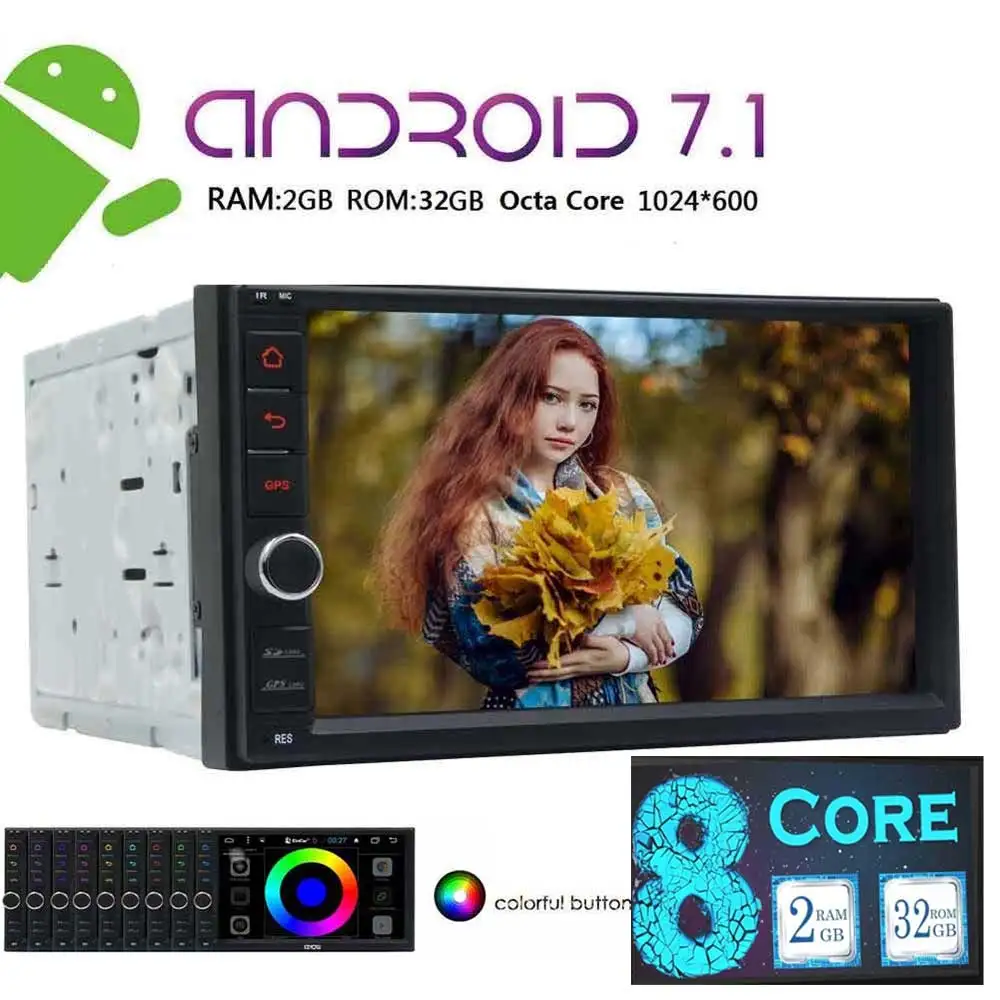 Best Android 7.1 2 Din Car autoradio styling Electronics PC Stereo GPS with 8 Cores support 4G Screen Mirror Bluetooth+Backup Camera 0 Best Android 7.1 2 Din Car autoradio styling Electronics PC Stereo GPS with 8 Cores support 4G Screen Mirror Bluetooth+Backup Camera 0