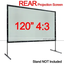 Горячая Распродажа дешевая цена 120 дюймов 4:3 задний проекционный экран задняя пленка высокая яркость для любого 3D HD светодиодный проекторы Android