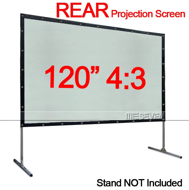 

Hot Sales Cheap Price 120 Inches 4:3 Rear Projection Screen Back Film High Brightness for Any 3D HD LED Android Projectors