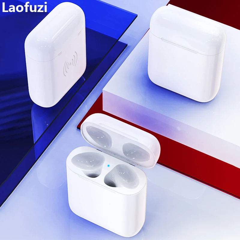 

Wireless Charging Case for AirPods 450mAh Qi Wireless Charging Receiver Case for Apple AirPods Earphone Wireless Case Cover