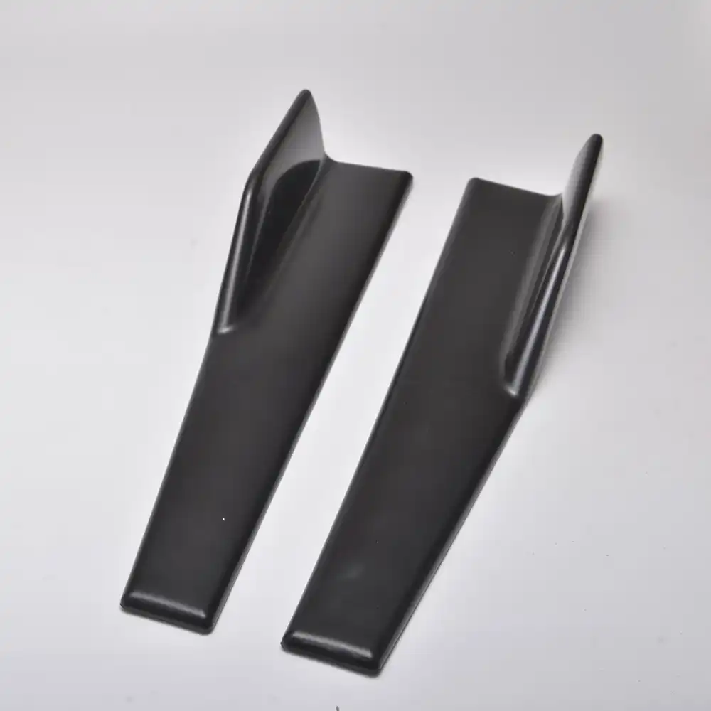 2 pezzi gonne laterali per auto strake rocker splitter winglet anti-graffio
