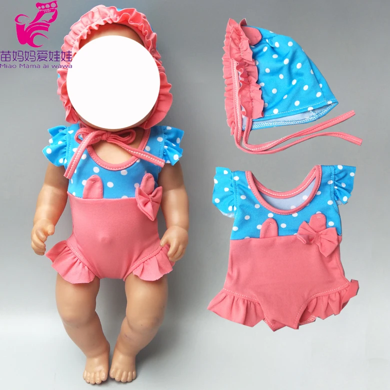 doll dress fit for 43cm reborn baby doll dress and 18 inch american doll clothes wear