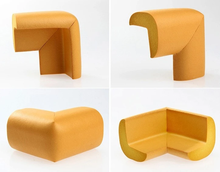 8pcs/ lot Soft Baby Safe Corner Protector Baby Kids Table Desk Corner Guard Children Safety Edge Guards Wholesale Free Shipping
