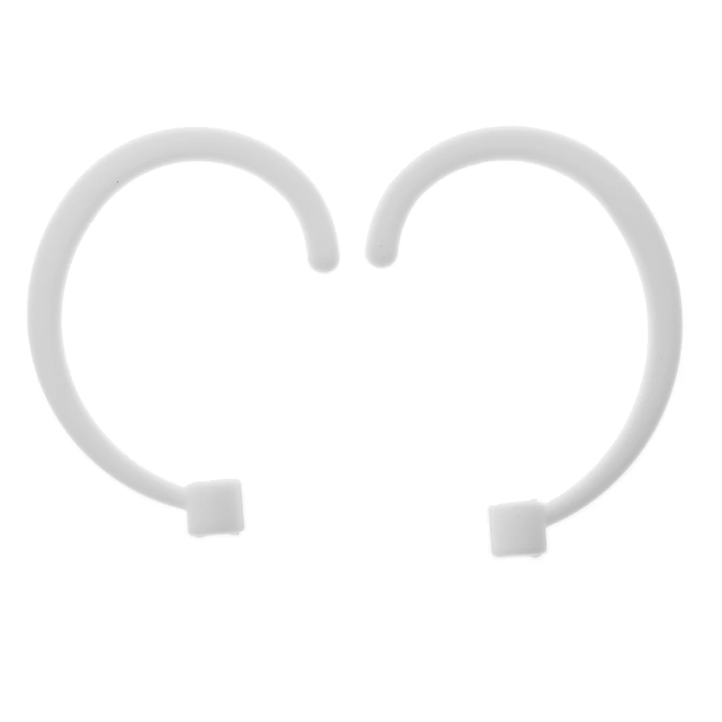 1 Pair Silicone Gel Anti-lost Ear Hook Hang Earloop Holder for Apple AirPods iPhone 7 7Plus 8 8Plus X Earpods Left and Right