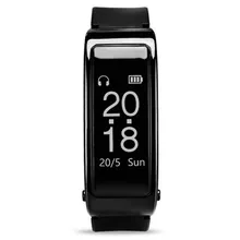 Умный Браслет пульсометр фитнес-трекер монитор сна Bluetooth телефонная гарнитура спортивные oled-экран браслеты браслет IOS Andriod