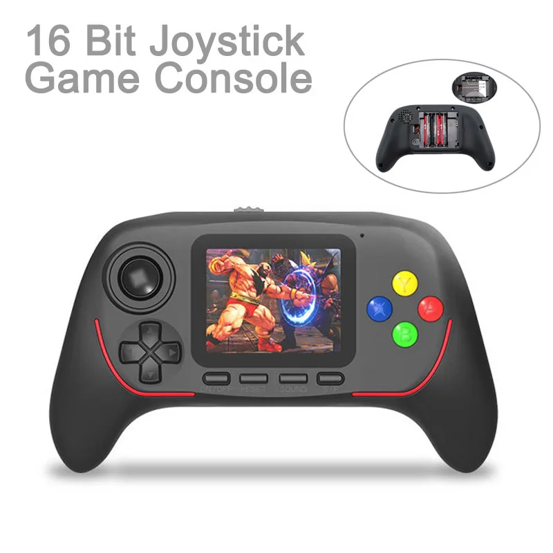 Портативная портативная игровая консоль встроенная в классические игры 16 бит HD