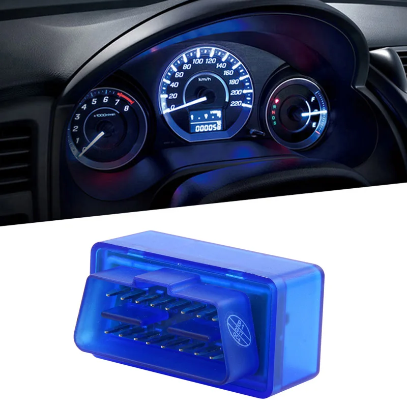 10 шт. elm327 V1.5 OBD2 Bluetooth Автосканер для автомобиля Elm-327 2,1 ODB Сканер диагностический автомобильный адаптер Сканер для России