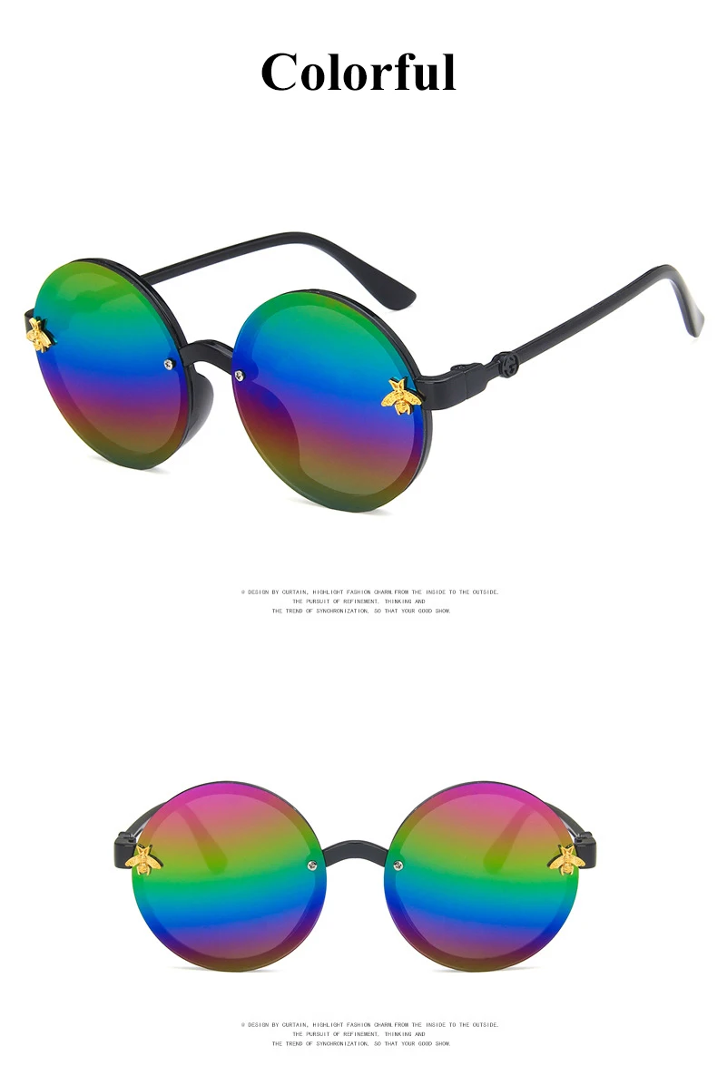 Новые модные брендовые солнечные очки для детей черные Ретро детские солнцезащитные очки Защита от ультрафиолетовых лучей детские солнцезащитные очки для девочек очки для мальчиков