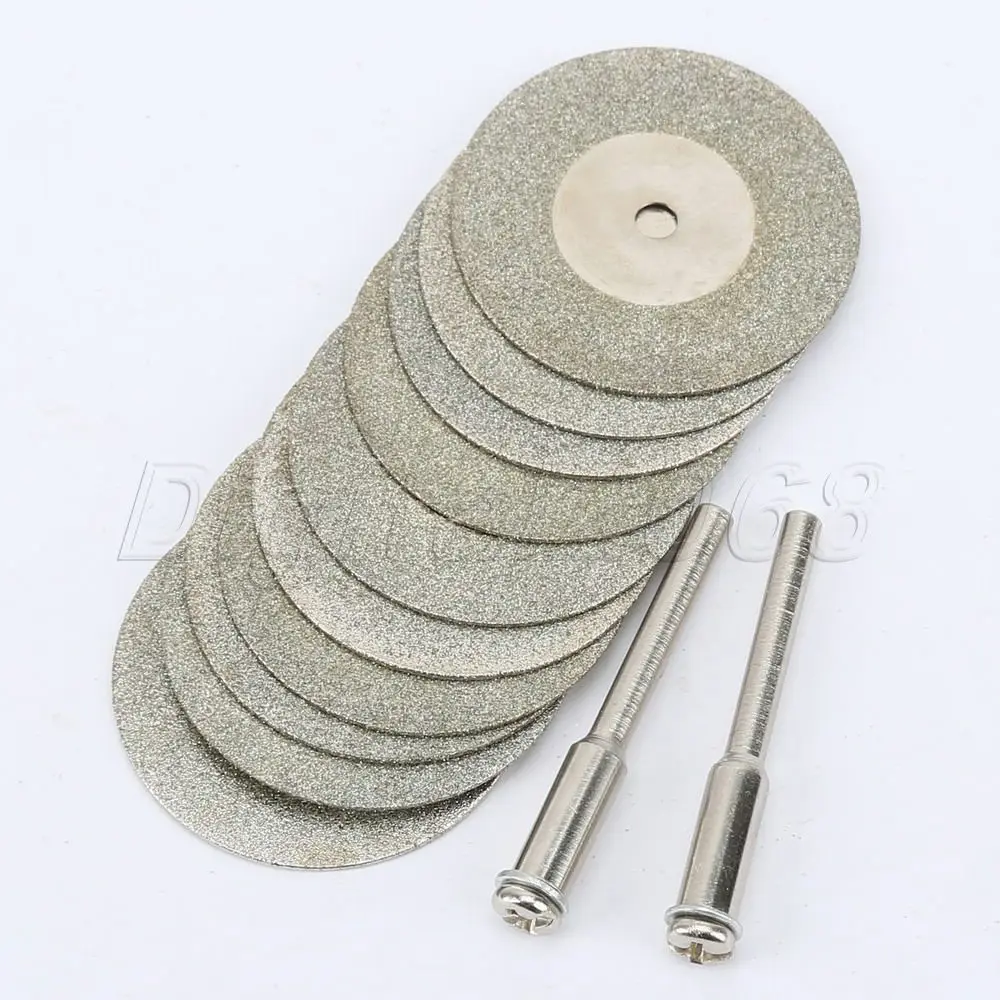 Good Quality 10pcs 30mm Discs Cut Off Blade Wheel Rotary Tool Dremel