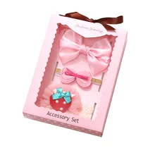 

3PCS/Lot Cute Baby Girls Cotton Bow Flower Lace Headbands Kids Elastic Hairbands Children Hair Bands Headwear Hair Accessories