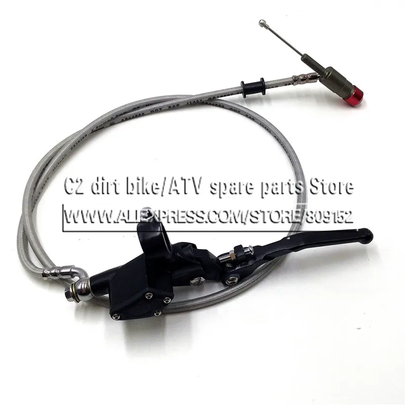 Hydraulic clutch 1200mm lever master cylinder for125-250cc Vertical Engine Off road Motorcycle Pit Dirt Bike Motocross Hydraulic clutch 1200mm lever master cylinder for125-250cc Vertical Engine Off road Motorcycle Pit Dirt Bike Motocross