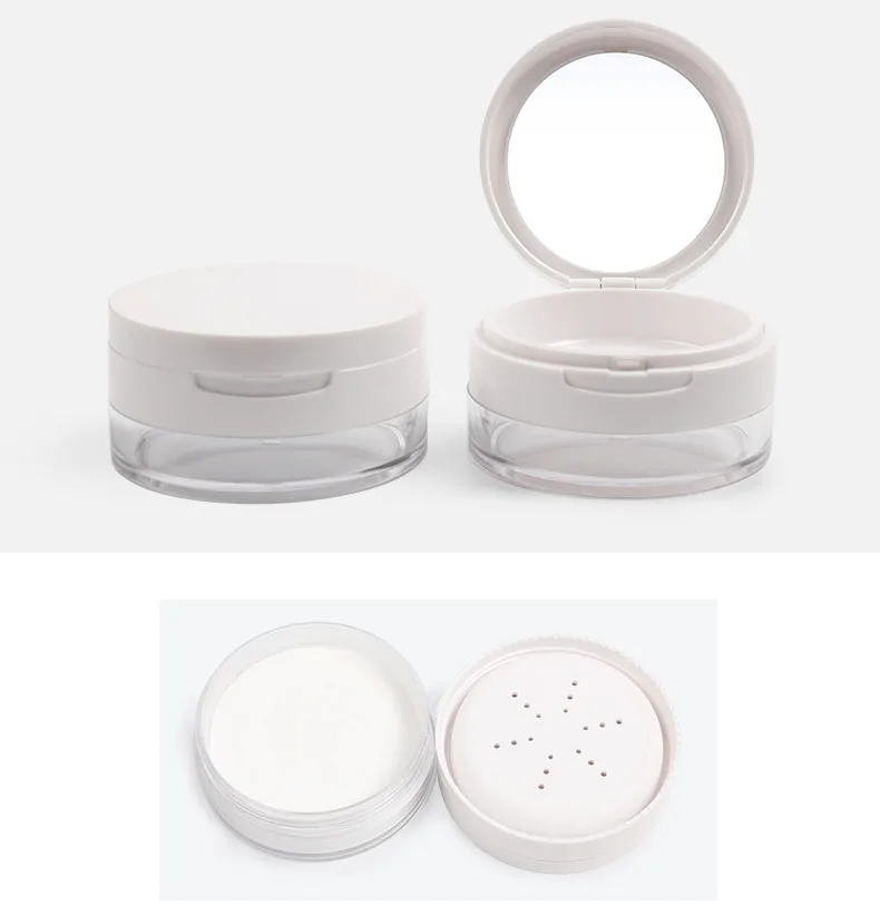 300pcs/lot 20ml 20g Empty Beauty Makeup Case Loose Powder Jar Travel