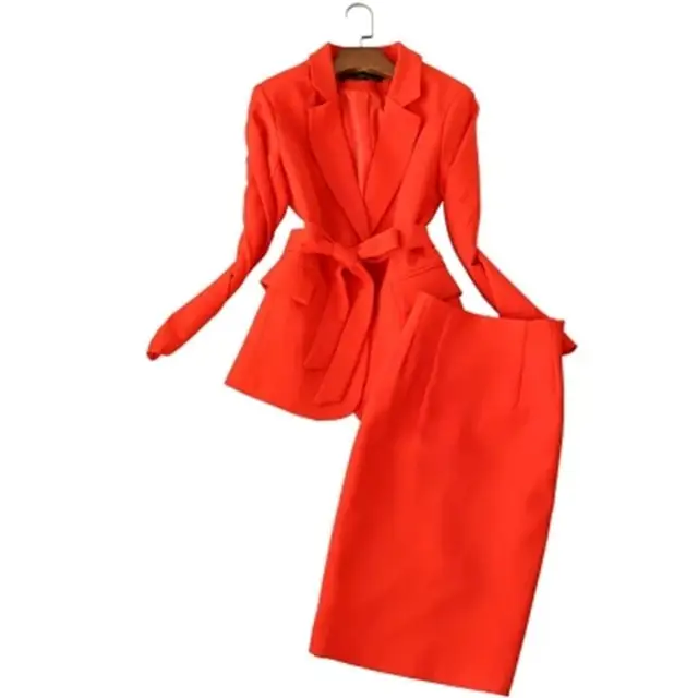 Special Price New Fashion Suit Female Two-piece Suit Women's Large Size Suit Jacket +Falda Fashion Suit Two Sets Women Special Price New Fashion Suit Female Two-piece Suit Women's Large Size Suit Jacket +Falda Fashion Suit Two Sets Women