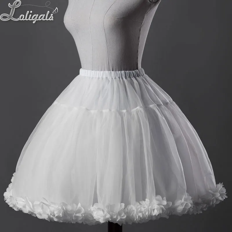 Classic Ball Bown Style Short Lolita Petticoat Sweet Organza Slip Skirt by Classical Puppets Classic Ball Bown Style Short Lolita Petticoat Sweet Organza Slip Skirt by Classical Puppets