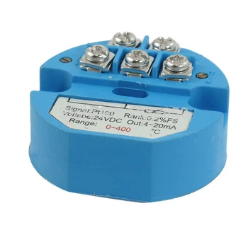 

11.11 Free Shippinng PT100 Thermocouple Temperature Sensor Transmitter 0-400C