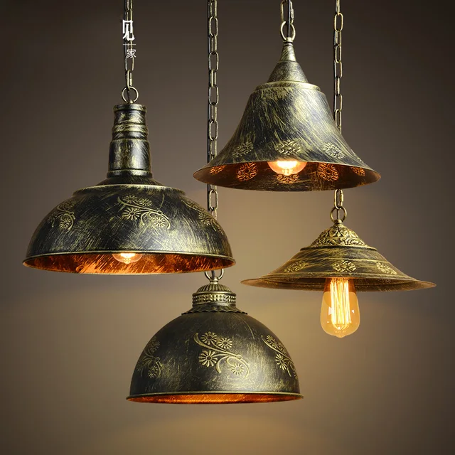 Industrial colgante luz bronce comedor lamparas colgantes verde ... Industrial colgante luz bronce comedor lamparas colgantes verde ...