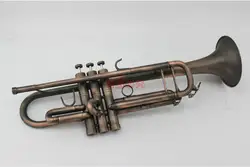 MARGEWATE музыкальных инструментов труба антикварная Медь Моделирование небольшой Bb Труба инвентаризации
