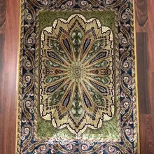 2'x3' ручное переплетение Турция Горячая шелковый ковер декорации комнаты коврик для молитвы