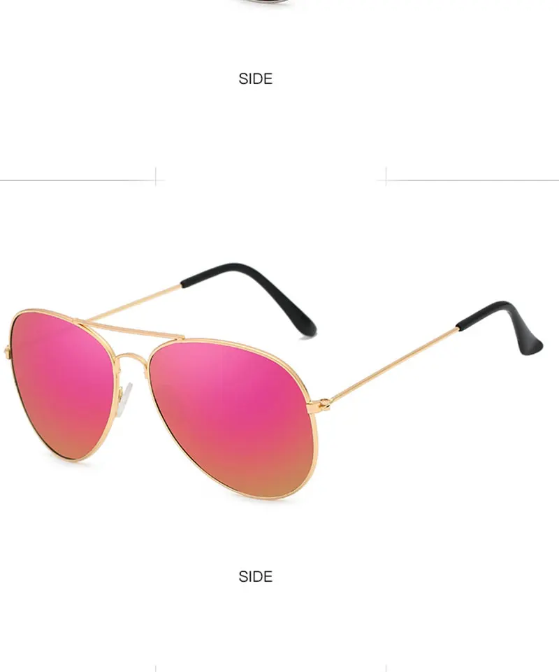 Neuheiten RBROVO 223 Klassische Piloten-Sonnenbrille für Frauen Vintage-Metallbrille Street Beat Shopping-Spiegel Oculos De Sol Gafas_voghion.com
