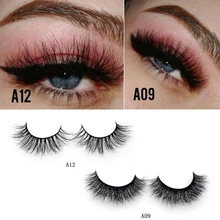 Visofree норковые ресницы 3D норковые накладные ресницы Толстые Накладные ресницы длинные натуральные и легкие объемные норковые макияж ресниц