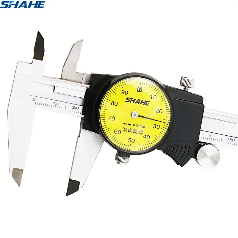 shahe 0 150 mm Metric Gauge Measuring Tool Dial vernier caliper Shock