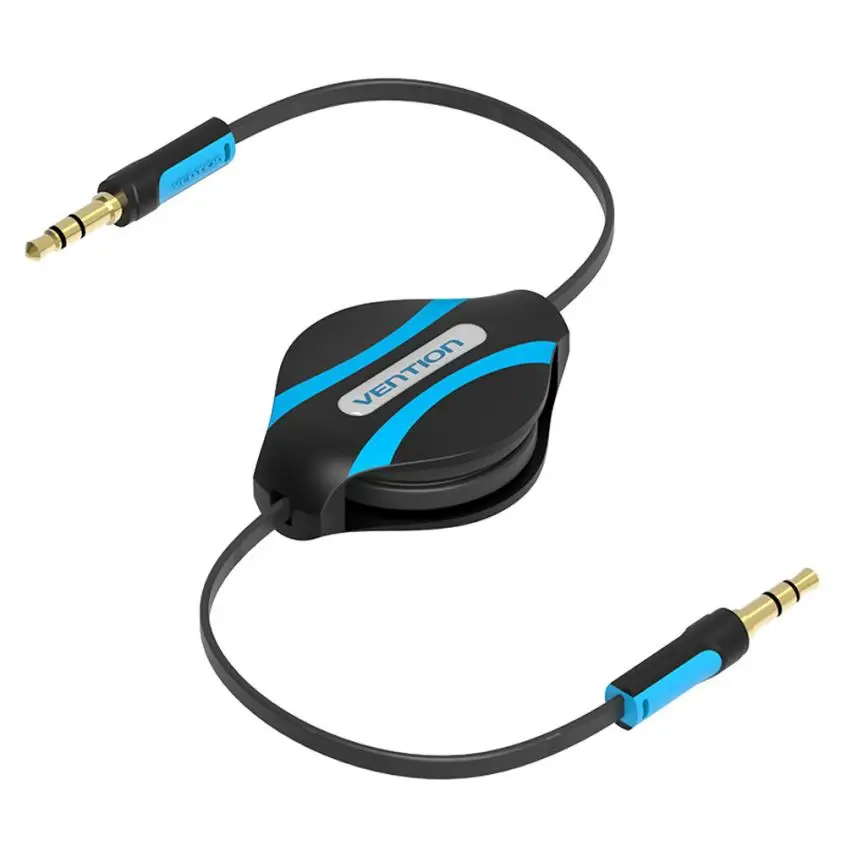 Vention 3.5mm Jack Male To Male Flexible Retractable Stereo Aux Audio Cable Cord Mar 13 Vention 3.5mm Jack Male To Male Flexible Retractable Stereo Aux Audio Cable Cord Mar 13