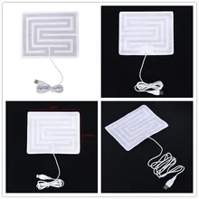 1 шт. 5 В USB подкладки из углеродного волокна с подогревом носки с электрическим подогревом Стельки зимние теплые руки талии перчатки с подогревом 14*17,5 см