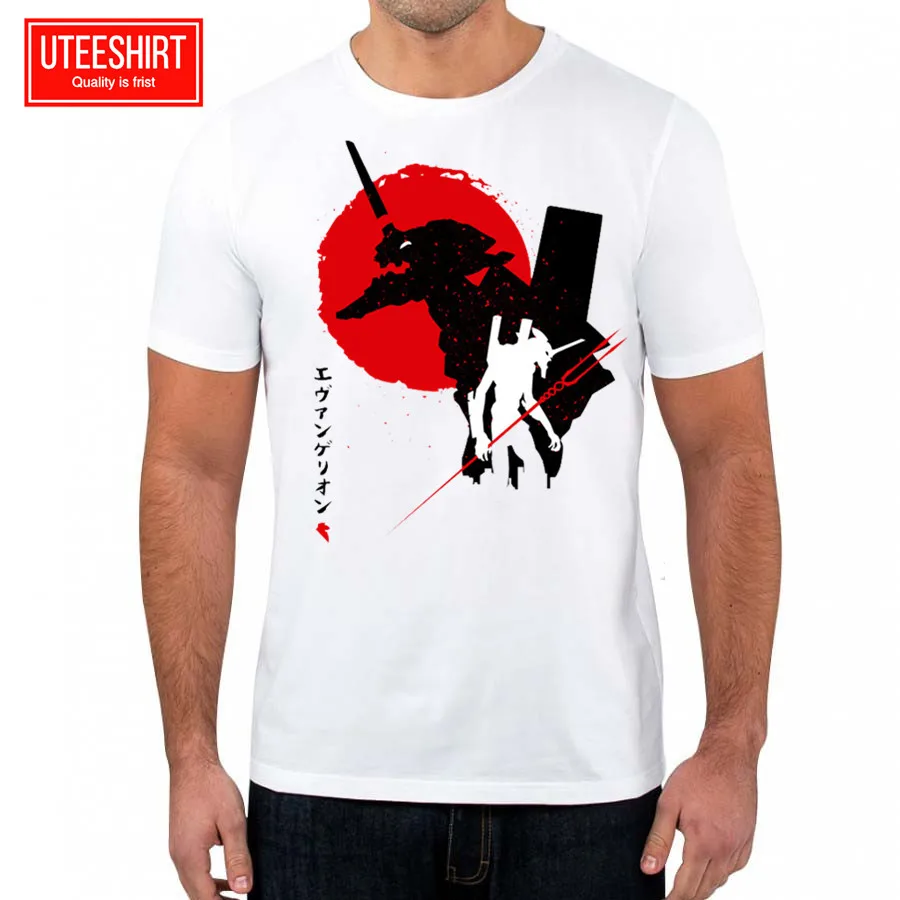 

Men's Neon Genesis Evangelion EVA Angel's Coming Awesome Anime Unisex Short Sleeve O-Neck Harajuku T shirt Women Casual T Shirt