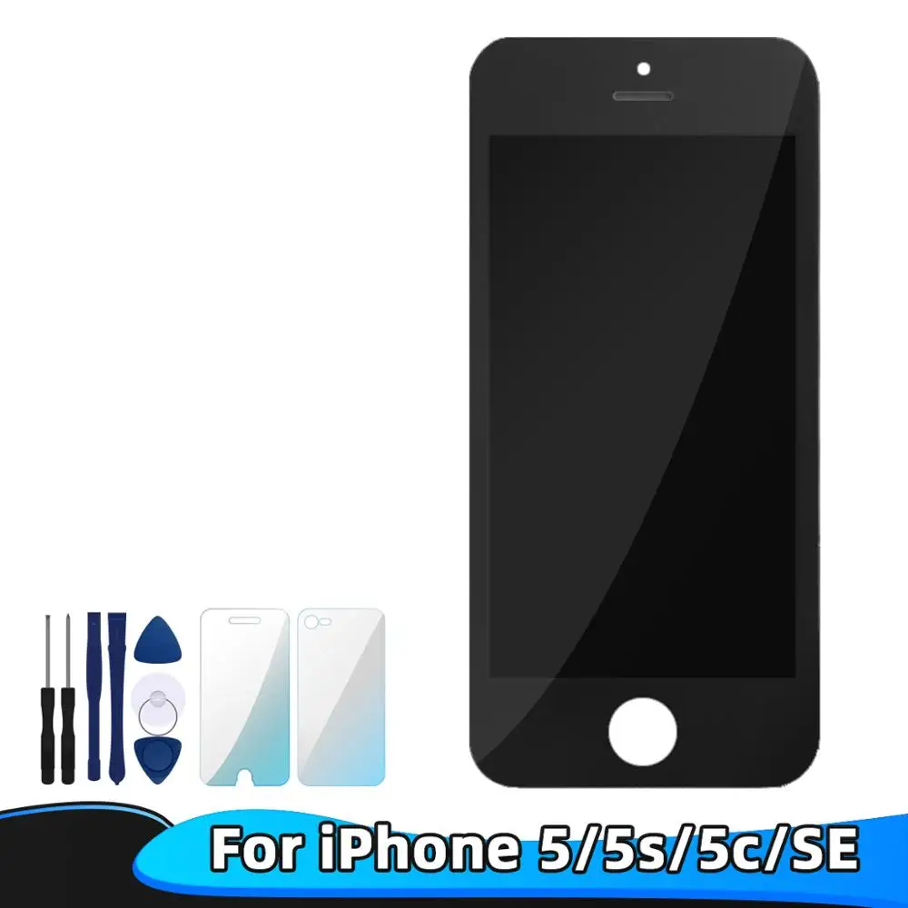 ЖК экран AAA + для iPhone 5 5SE сменный сенсорный 5C без битых пикселей с подарком