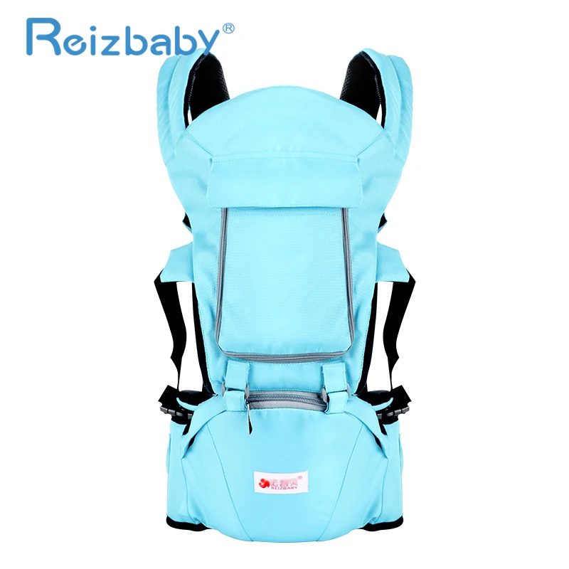

REIZBABY Safety Baby 4-in-1 Carriers Comfortable Backpacks Front Facing Front Back Carry Bear 20kg 0-36M Kid Sling Wrap Hip Seat