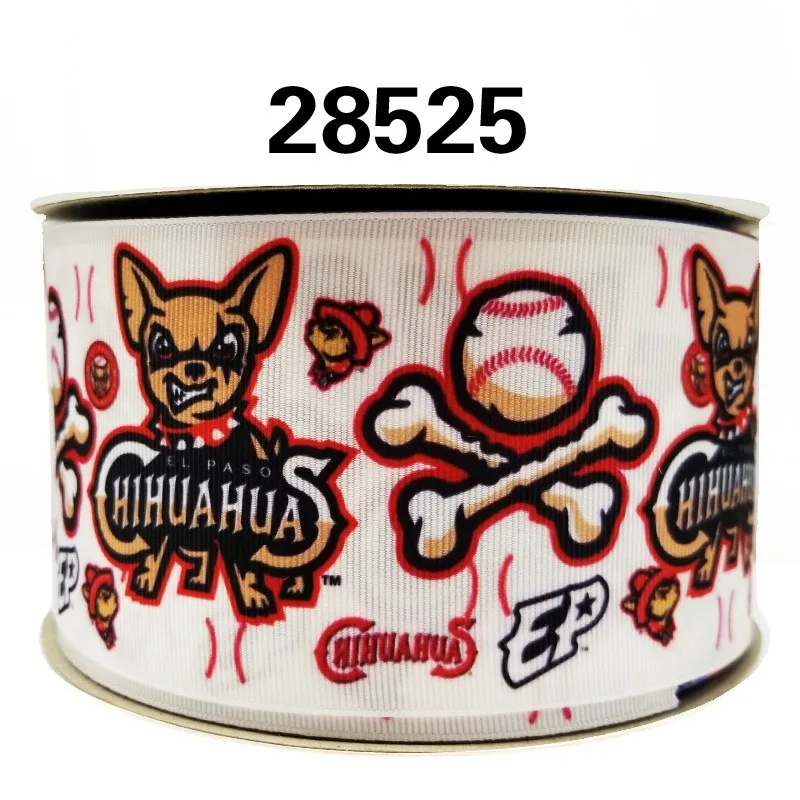 50 ярдов в Размер спортивная лента напечатанная grosgrain лента 28525 - Цвет: 28525