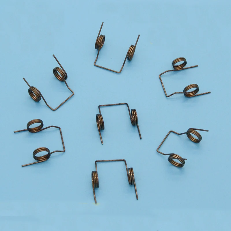 

Double Twist Torsion Spring 0.6 Wire Diameter Outside Diameter 7mm Rotating Torsional Spring