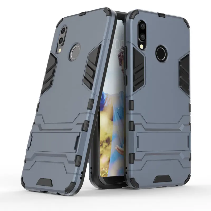 

Armor ShockProof Case For Huawei P20 Lite P20 Pro 3D Shield PC+Silicone Phone Case Cover For Huawei P20 Case Fundas Capa