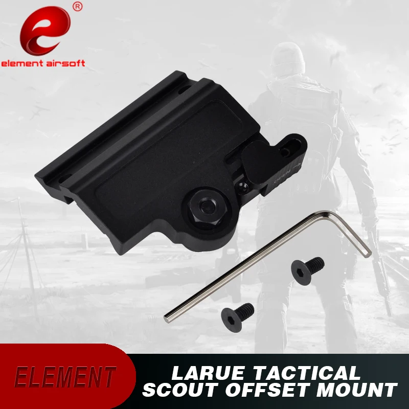 

Element LaRue Tactical Scout Offset Mount Picatinny Adapter Tactical Weapons Scope Mount EX327