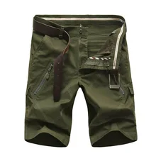 Мужские шорты Карго, летние мужские шорты-бермуды Masculina de Marca, прямые мужские бриджи с карманами, шорты мужские, большие размеры 30-50