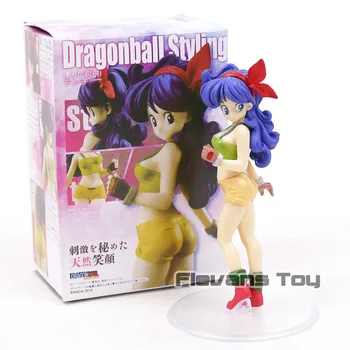 

Dragon Ball Z Styling Blue Hair Ranchi Lunch PVC Figures Doll DBZ Collectible Figurine Toy