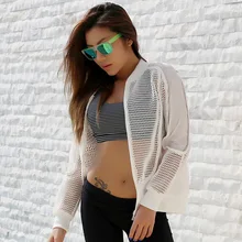 Весна осень лето выдалбливают женские спортивные куртки Солнцезащитная одежда на открытом воздухе УФ сопротивление Тонкий молнии пальто