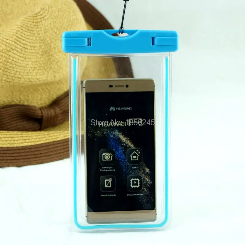 

Universal Waterproof Diving Phone Case 5.5 Inch Protect From Water Cover Against Water Pouch Bag For iPhone 5 6 6 Plus