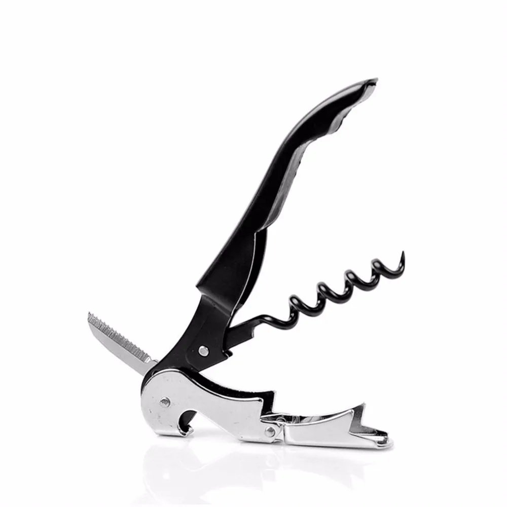 1Pc Professional Stainless Steel Cork Screw Corkscrew MultiFunction