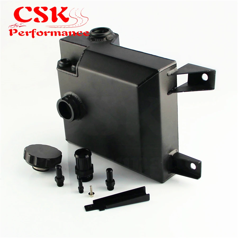 

2.5L Alloy Overflow Resevoir Tank Radiator Fits For Ford BA BF FALCON XR6 XR8 GT FG Black / Silver