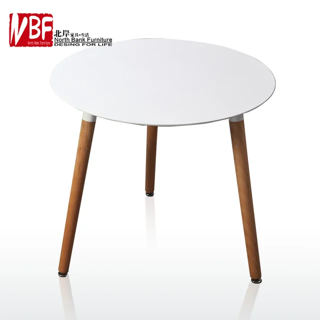 North Shore IKEA furniture round dining table modern wood personalized leisure table legs can be