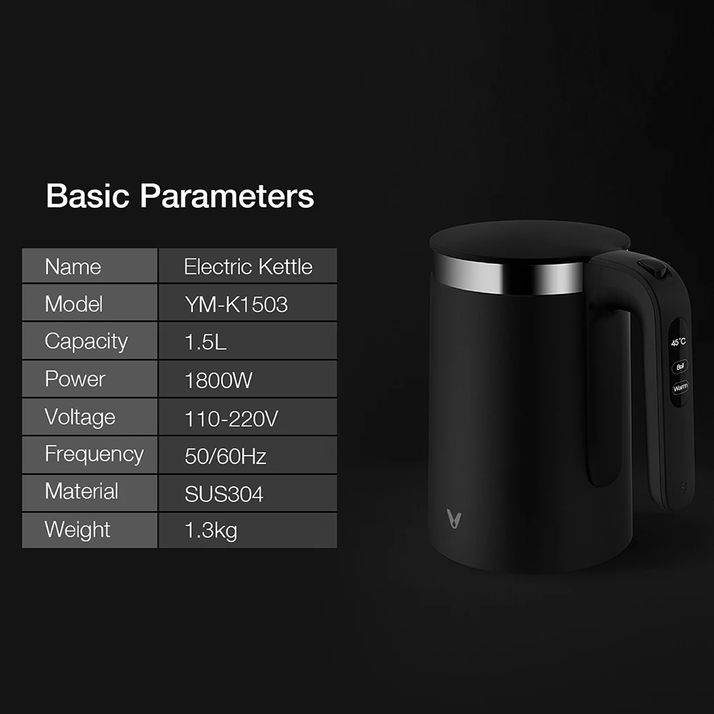 Чайник xiaomi kettle bluetooth