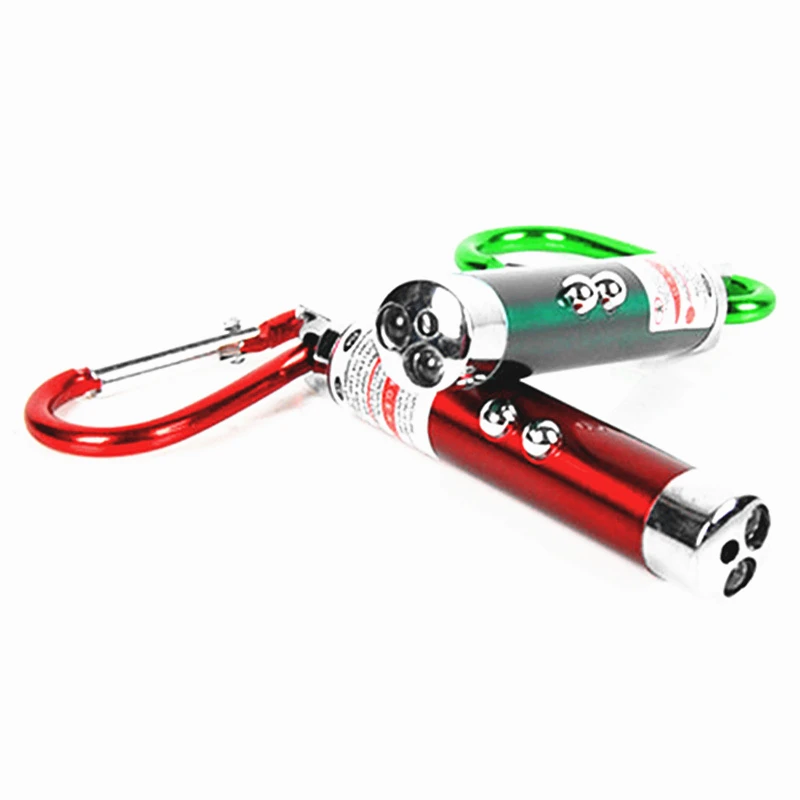 

High Quality 3 in 1 Red Laser Pen 1mV 49 Feet Laser Sight Mini led Flashlight Beam Light Pointer for Work Teaching Training