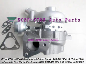 

Free Ship VT16 VAD20022 1515A170 VT-16 Turbo Turbocharger For Mitsubishi L200 DI-D 2007-2011 Triton Intercooled 2010- 4D56 2.5L