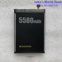 100% original novo doogee s30 bat17s305580 bateria substituição 5580 mah peças de backup bateria para doogee s30 telefone inteligente