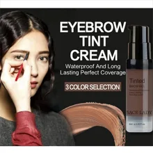 3 цвета для бровей Tinted гель долгое Водонепроницаемый смазыванию доказательство бровей Цвет краска гель