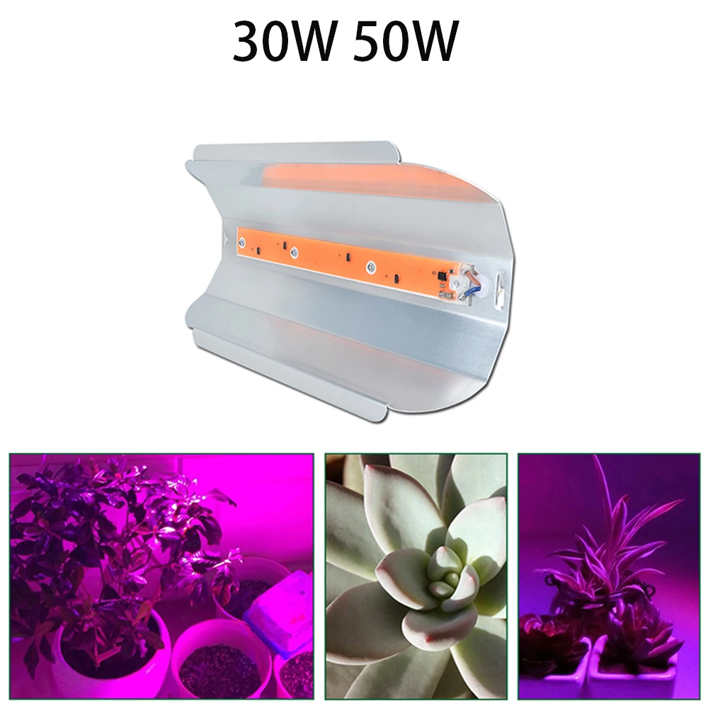 30W 50W LED Flood Grow Lights High Power COB Light IP67 Waterproof 110V 220V For Plant Greenhouse Hydroponics | Освещение