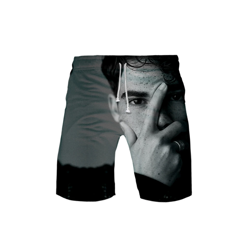 

2019 3D printed Cameron Boyce Summer New Quick Dry board shorts casual fashion hip pop Colorful colors Comfortable