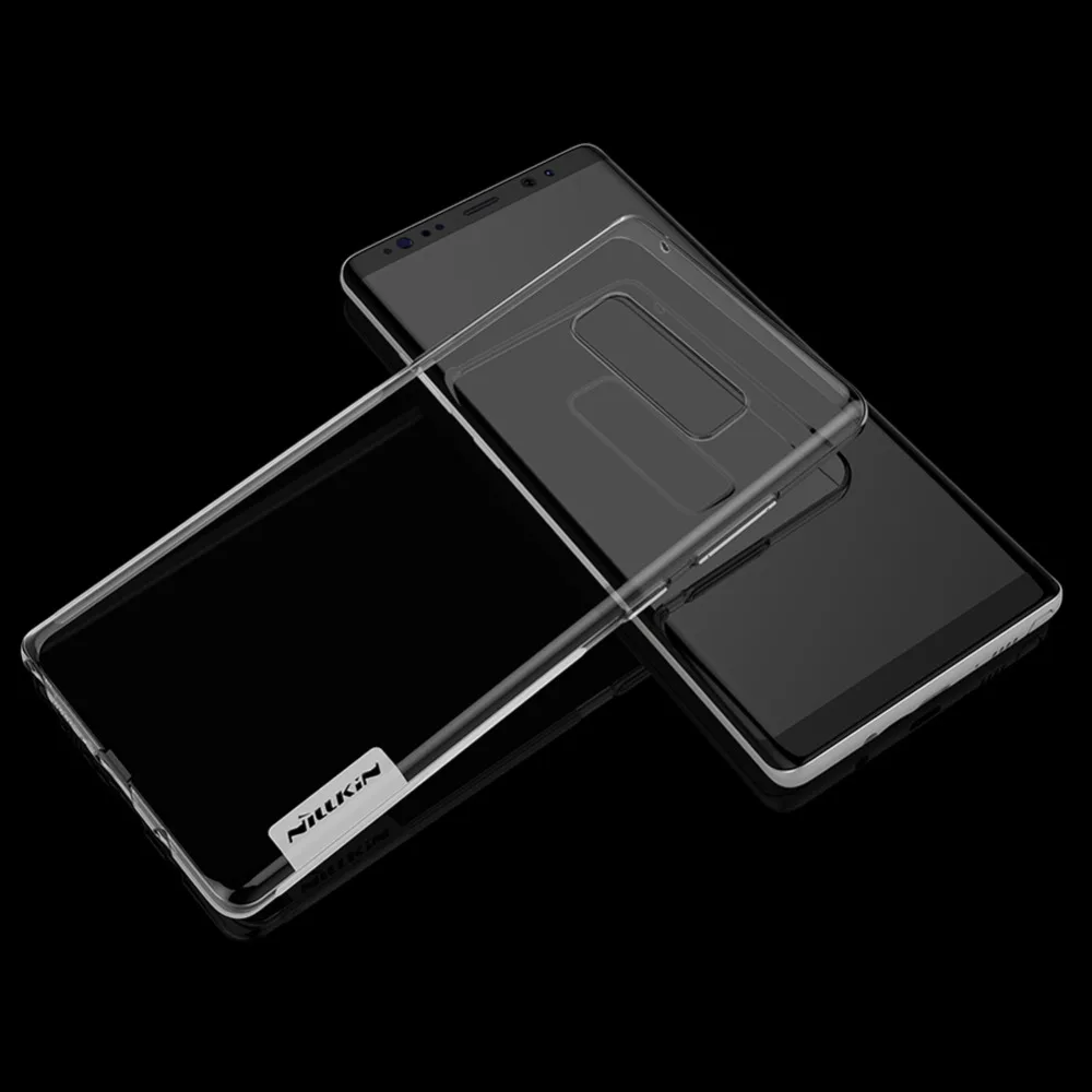 Чехол для Samsung Galaxy Note 8 Note8 Nillkin прозрачный кристально чистый мягкий резиновый